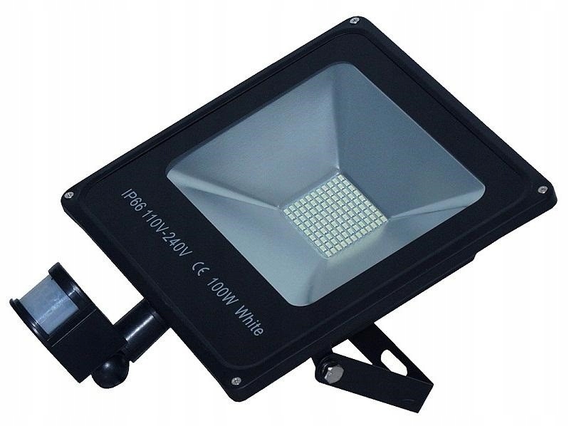 

143 Halogen Lampa Naświetlacz Led 100W Czujnik