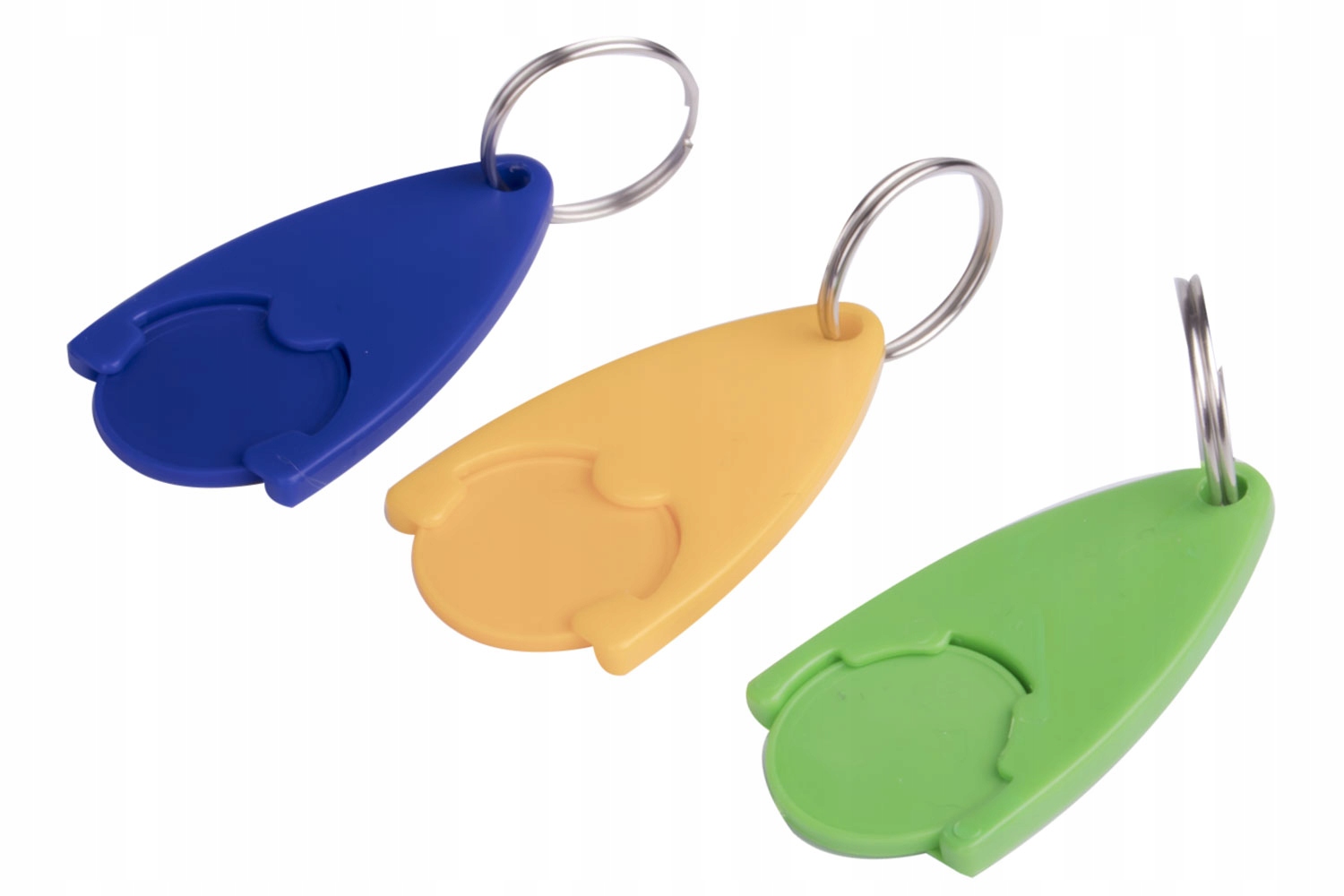 BRELOKI CART Z NADRUKIEM LOGO TANIO 100 SZT