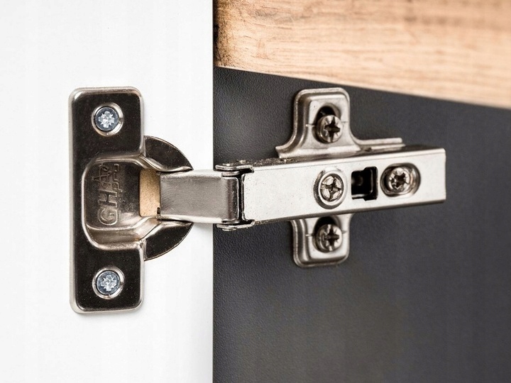 Szafka pod umywalkę 80 cm BALI GRAFIT 821 stojąca Wysokość mebla 84 cm