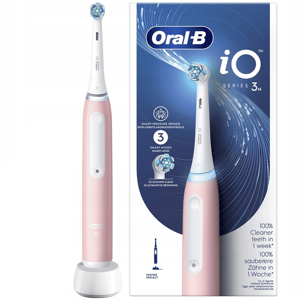 Elektryczna Szczoteczka Magnetyczna Do Zębów Oral-b Io Series 3 Brush Pink