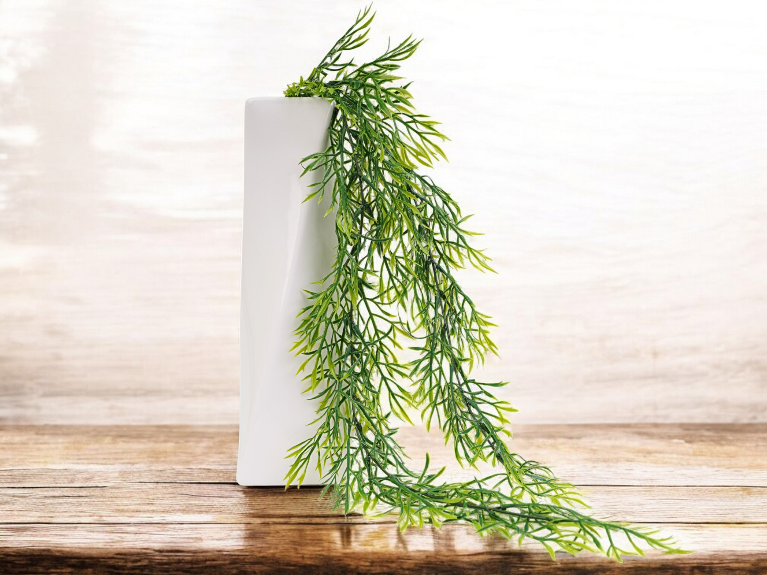 SZTUCZNA HOYA ROŚLINA ZWISAJĄCA GĘSTA 70cm WISZĄCY ASPARAGUS ZIELONY Rodzaj galązki