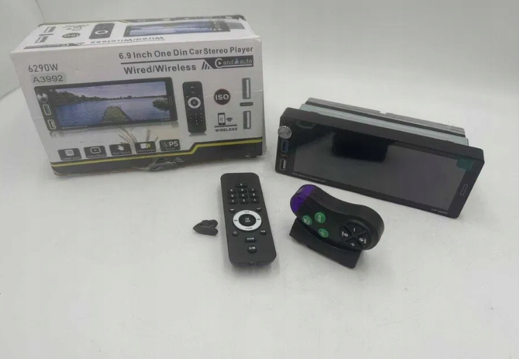 Rádio do auta 6,9 palců One Din Car Stereo Play 6290W