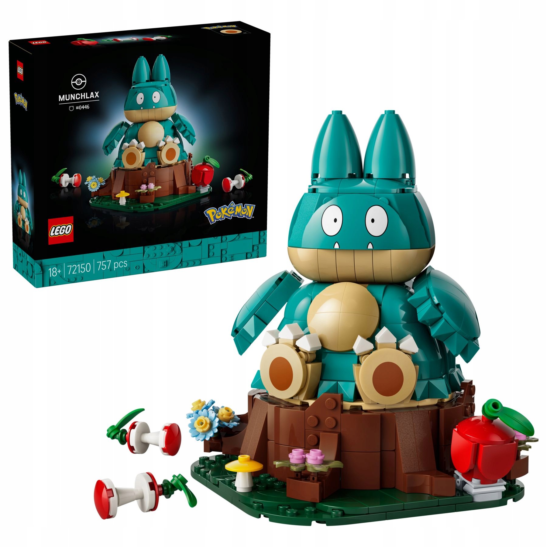 Lego Pokémon 72150 Munchlax – model