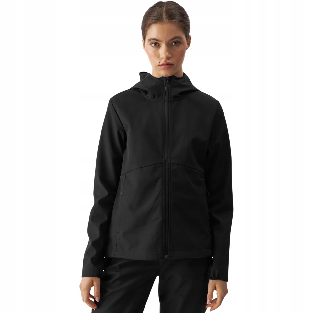 Dámská softshellová bunda 4F F285 černá 4FWAW24TSOFF285 20S XL