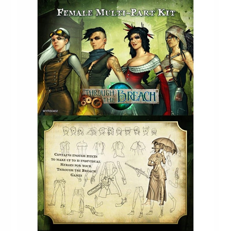 Through the Breach Female Multi-part Kit