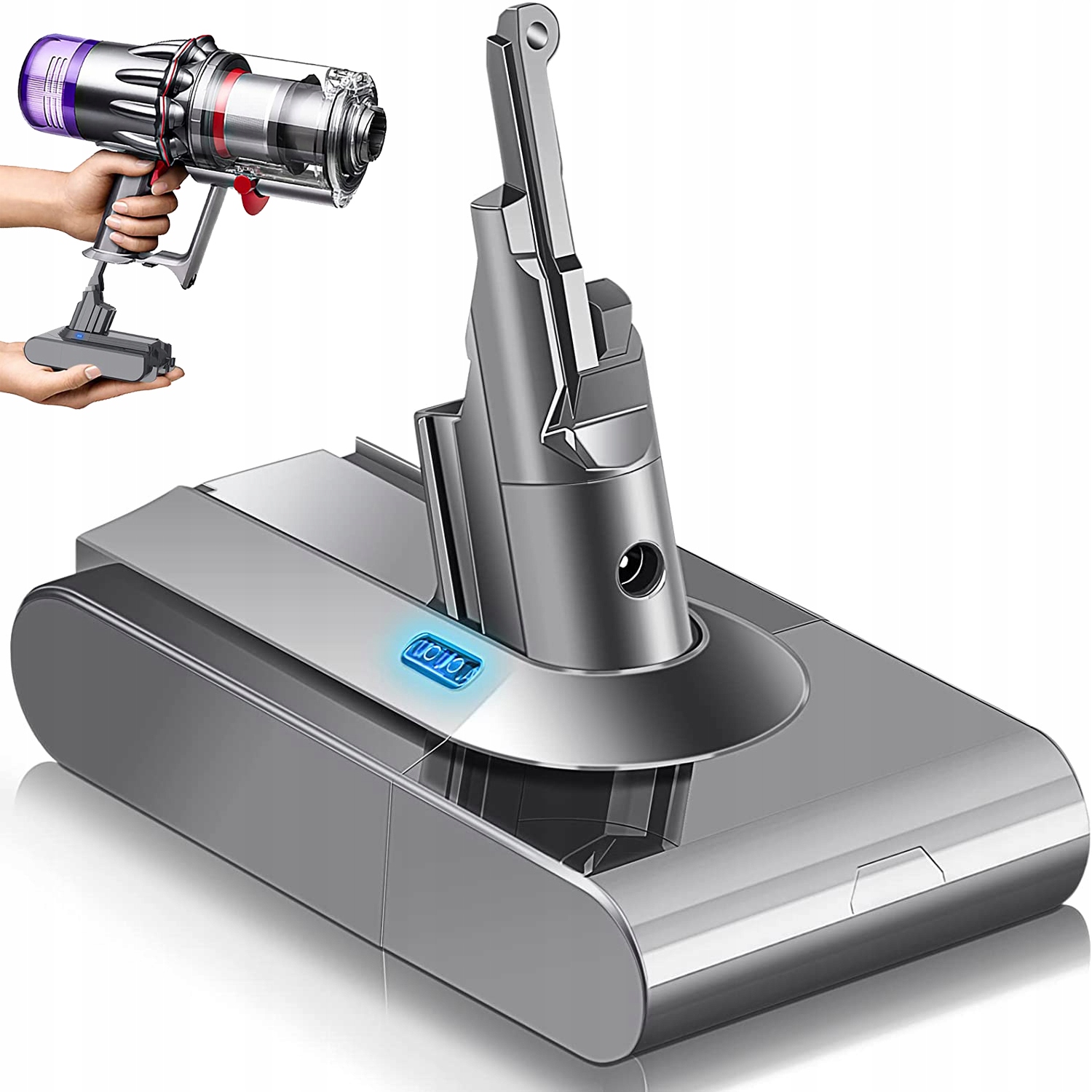 Baterie pro Dyson V8 SV10 Animal Absolute 6000 mAh