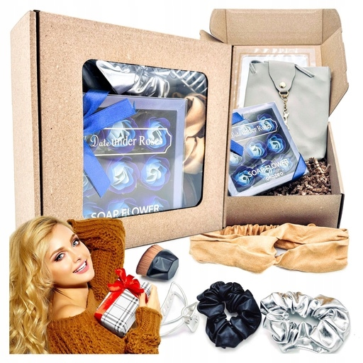 Dámský dárkový set pro ni, prémiový hotový box na narozeniny