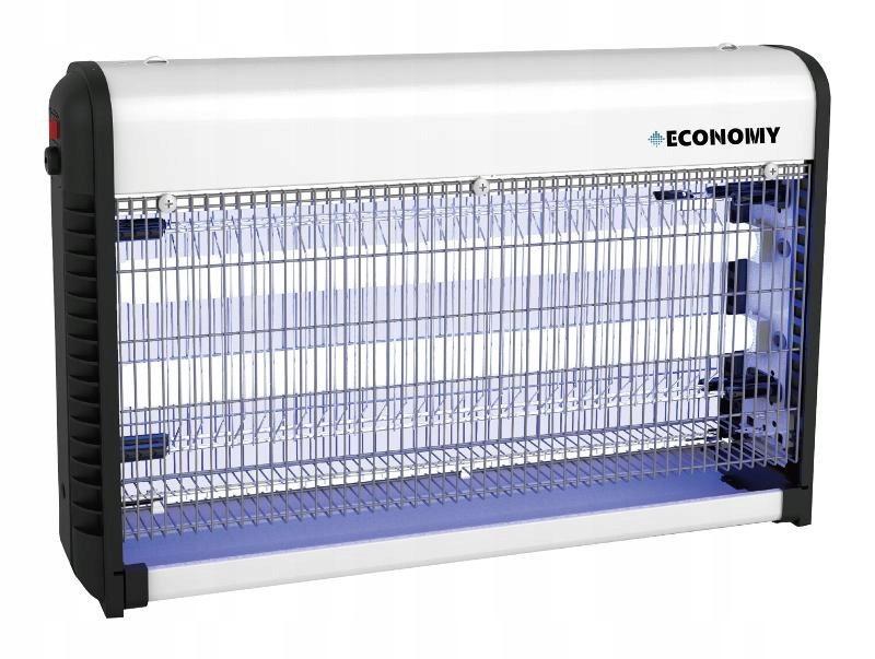 Lampa owadobójcza rażąca Economy 2 x 15W aluminiowa na Muchy komary
