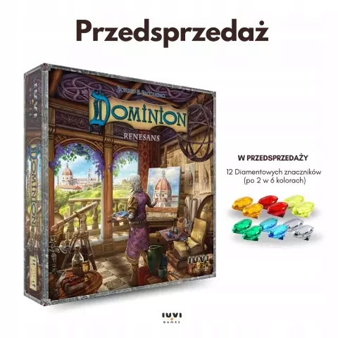 Gra planszowa Iuvi Games Dominion: Renesans Iuvi Games