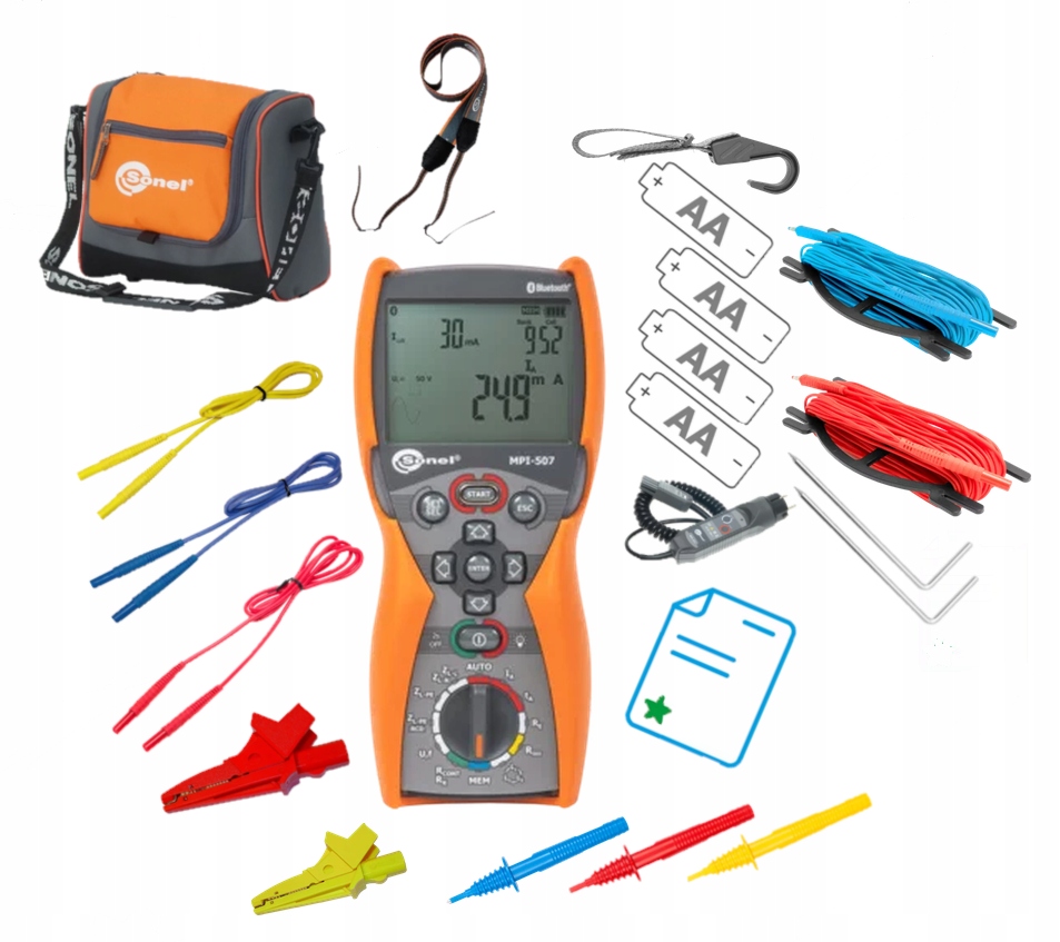 Miernik wielofunkcyjny MPI-507 WMPLMPI507 od Oficjalnego Dystrybutora Sonel