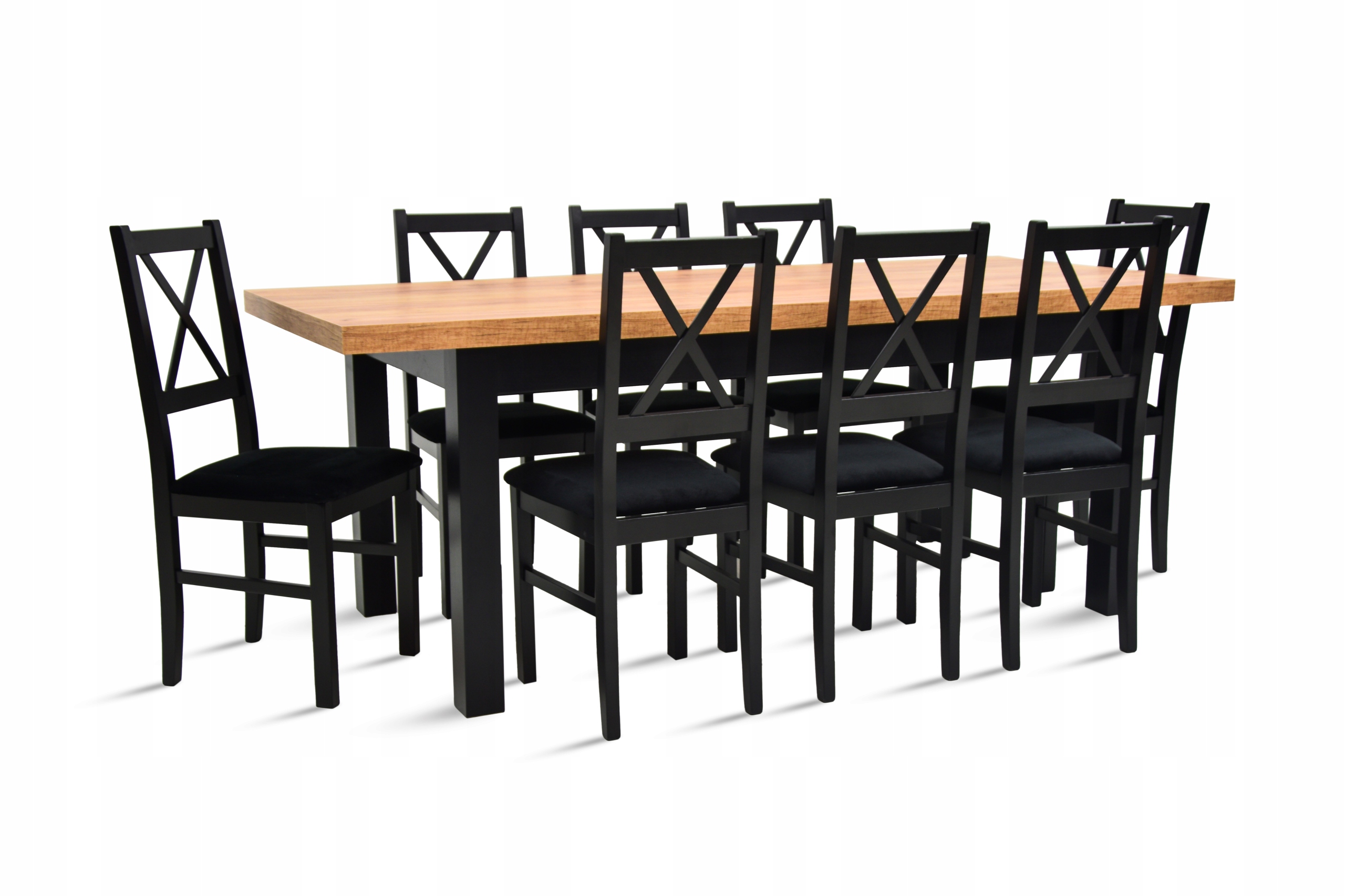 

Rozkładany stół 90x170/250 cm 8x krzesło