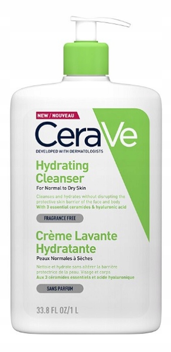 CeraVe Nawilżająca Emulsja do mycia dla skóry normalnej i suchej 976ml