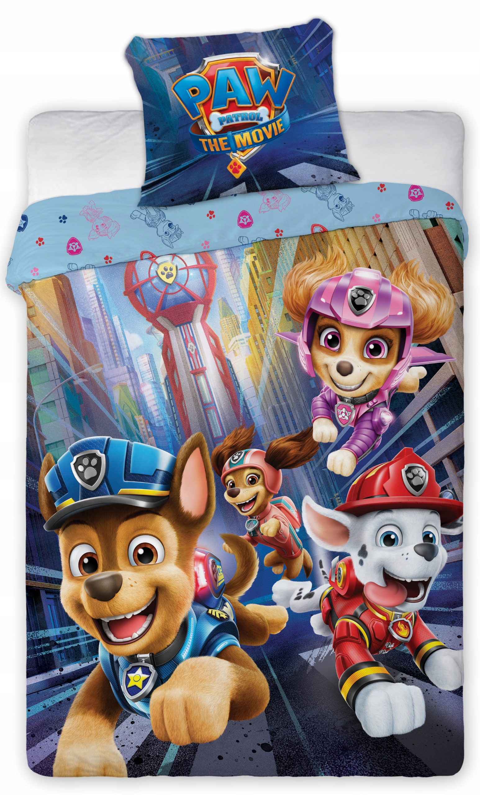 

Pościel do łóżeczka 100X135 Psi Patrol Paw Psy