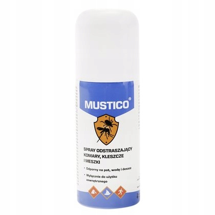 

Spray Mustico na insekty komary kleszcze 100 ml
