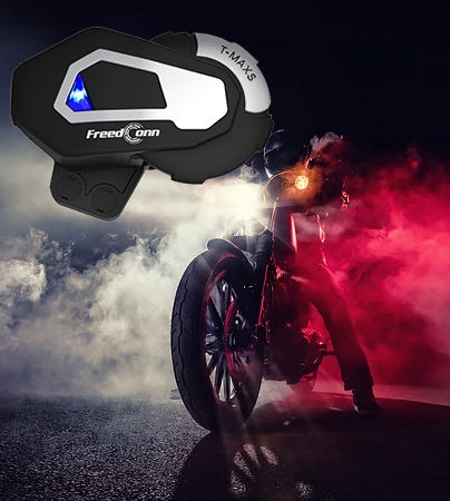 INTERKOM 6 OSOB BLUETOOTH FREEDCONN T MAX S V3 PRO Maximum Range 1500 m