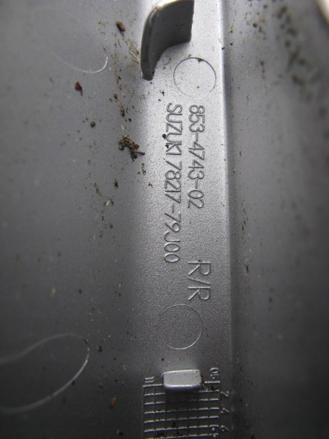 spoiler RELINGU right rear part SEDICI,SUZUKI SX4