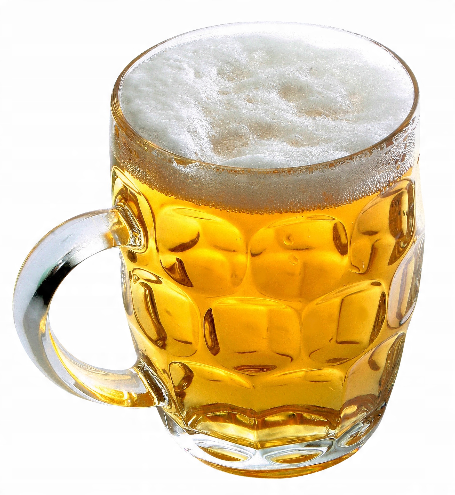 

Kufel szklanka Do Piwa 500 ML Grube Szkło Na Mecz