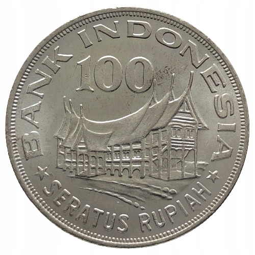 49041. Indonezja, 100 rupii, 1978r.