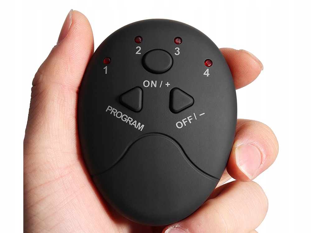 ELEKTROSTYMULATOR MIĘŚNI POŚLADKÓW MASAŻER EMS Waga produktu z opakowaniem jednostkowym 1 kg