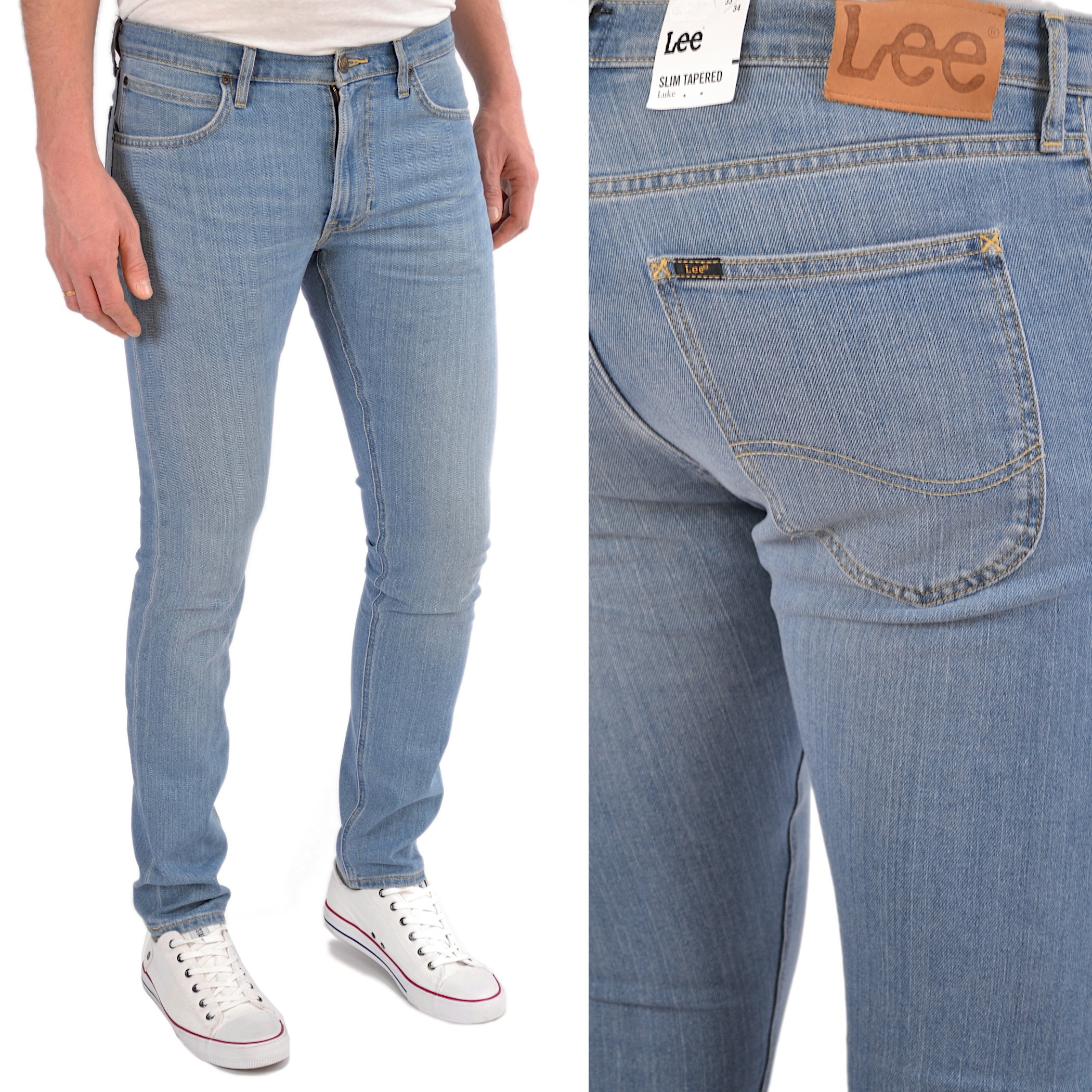 

Lee Luke Slim Tapered Hawaii Jeansy Męskie W31 L34