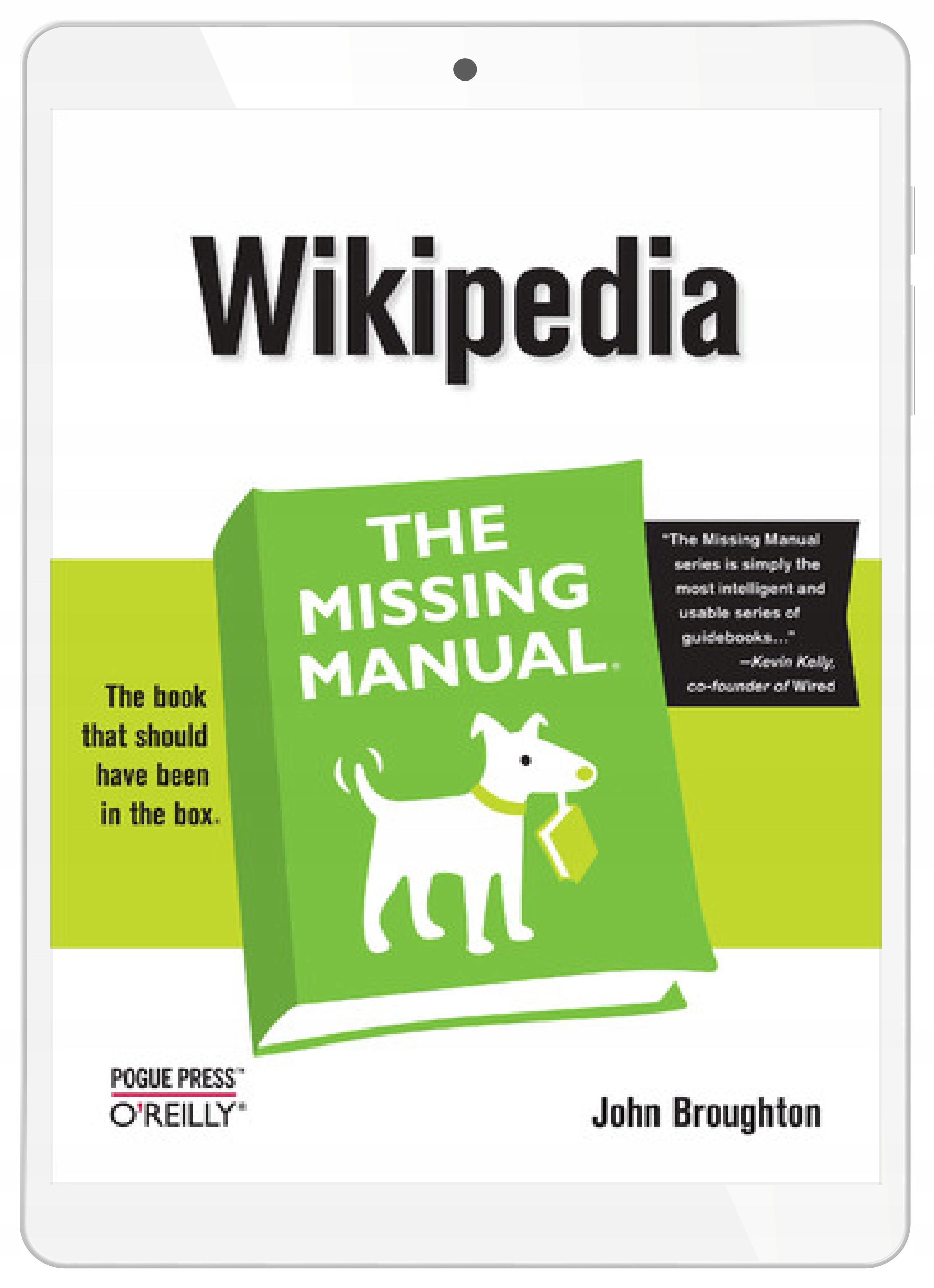 Wikipedia: The Missing Manual. The Missing Manual