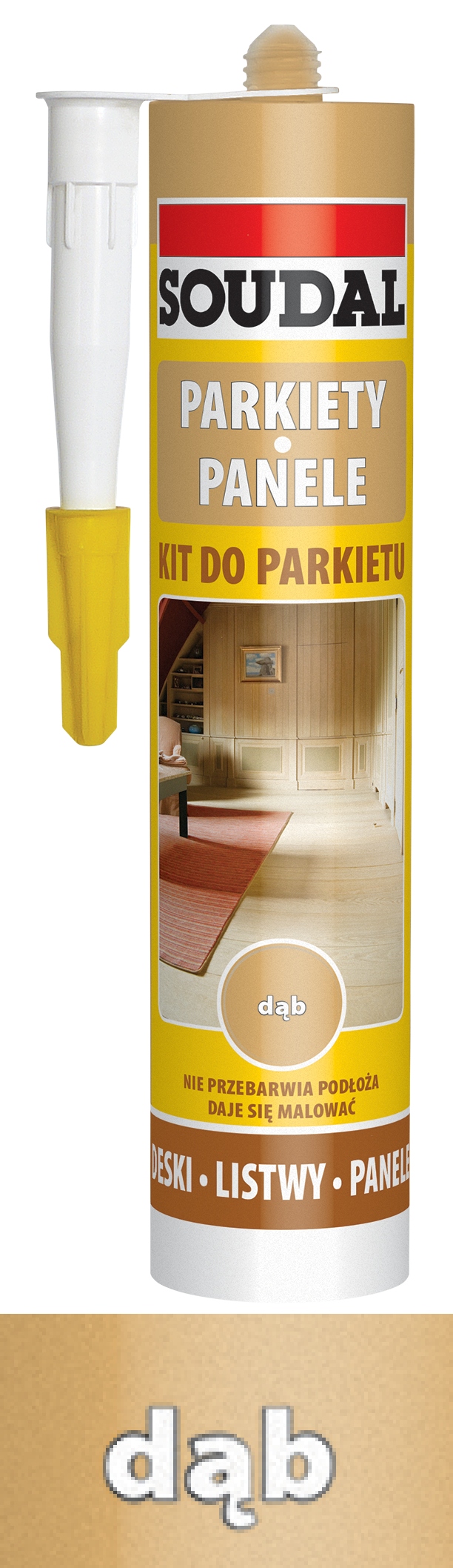 

Soudal Dąb 280ML Kit do parkietu