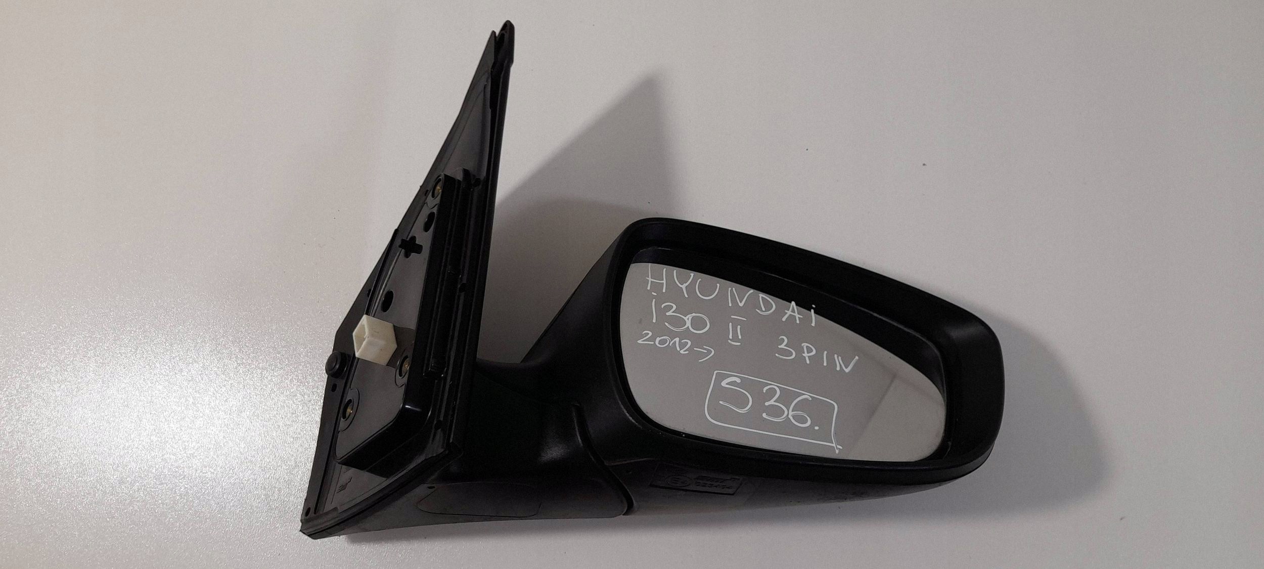 Hyundai i30 II 2012-2017 mirror right 3-PIN 023404 (S36)