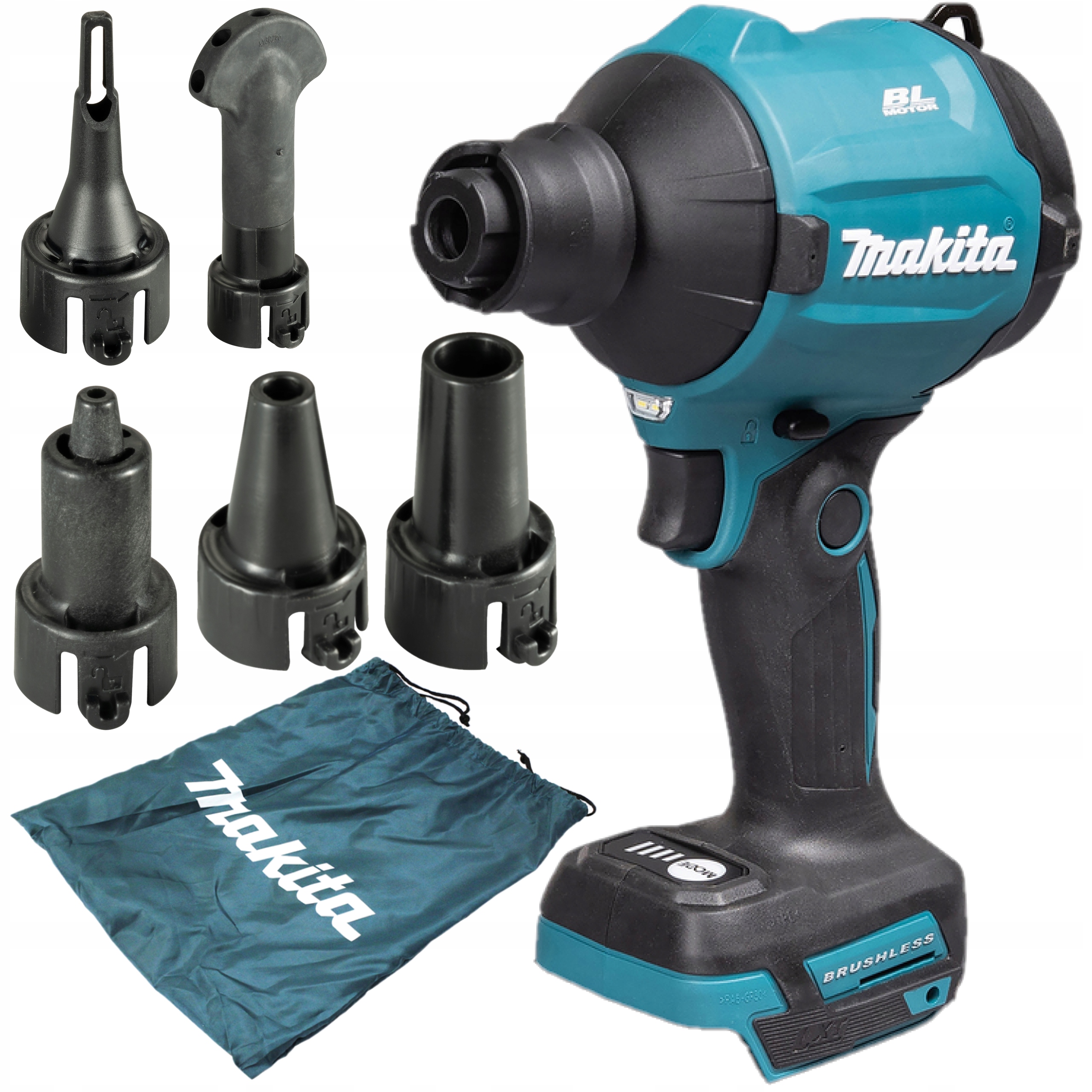 Makita DAS180Z Akumulátorová Fúkacia Pumpa 18V Trysky