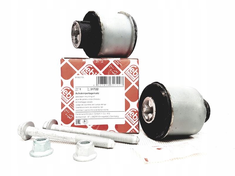 FEBI TULEJE BELKI TYŁ A3 LEON TOLEDO IBIZA FABIA OCTAVIA GOLF BORA POLO Producent części Febi Bilstein