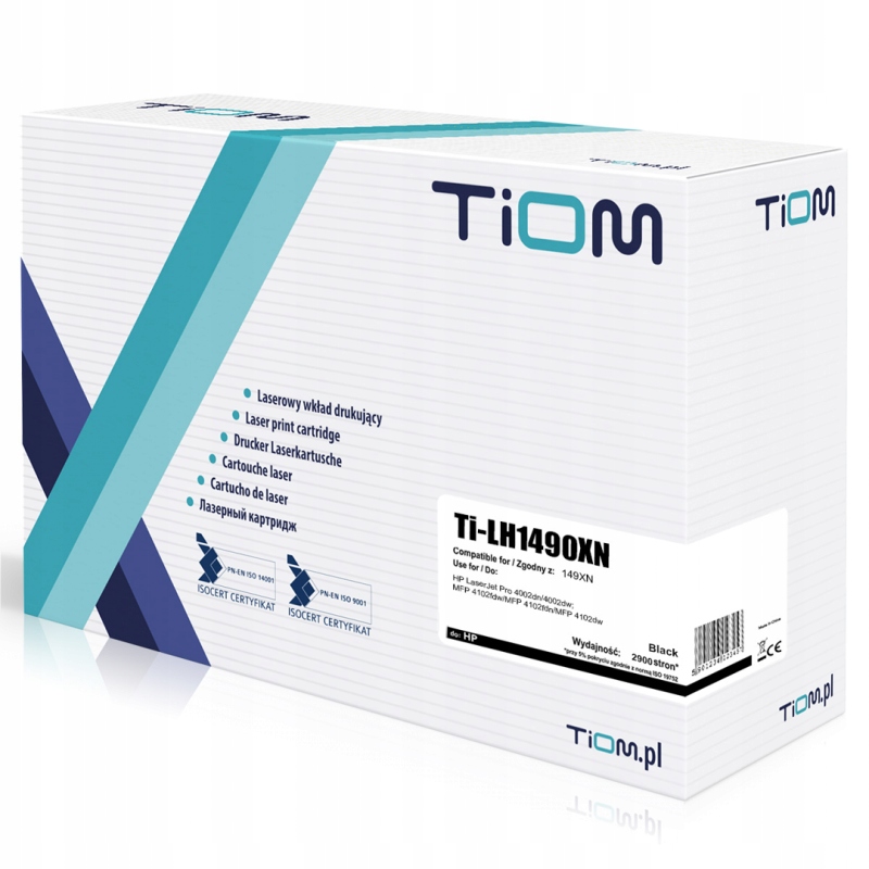 Toner Tiom do Hp 149XN W1490X 9,5k black Pro 4002dn 4102dw Mfp