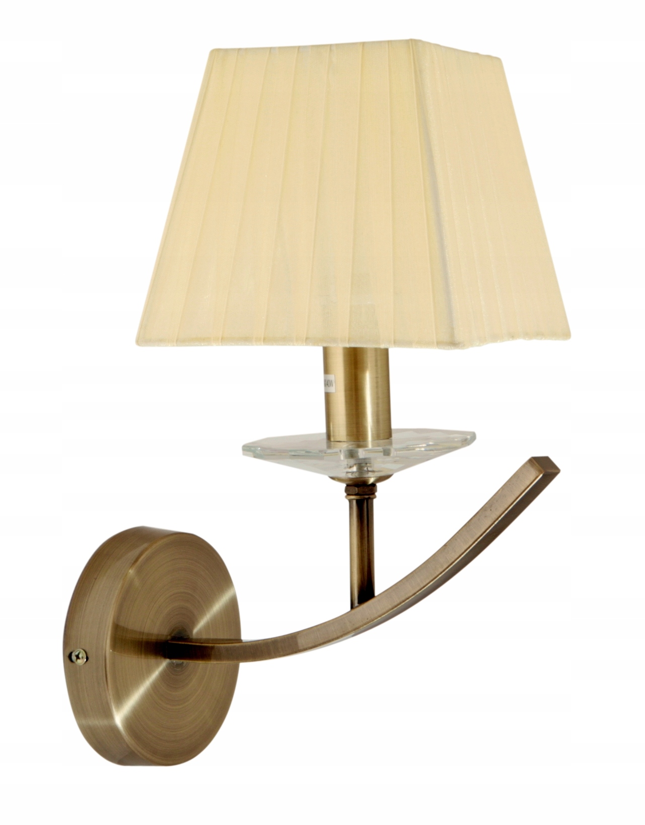 Nástěnné svítidlo patinově žluté E14 Valencia Candellux