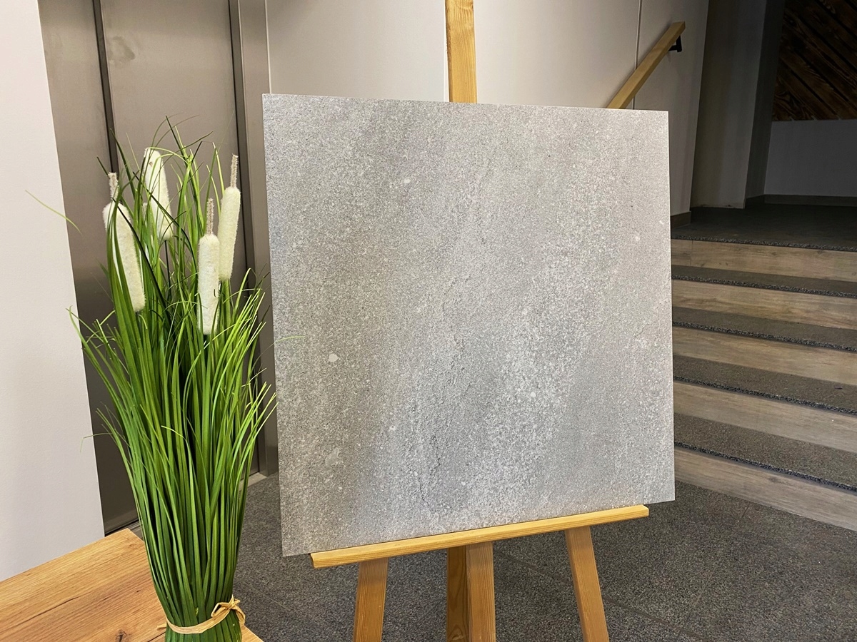 Gres płytka 60x60 kamień skałka Home Design Silver Marka Home Design