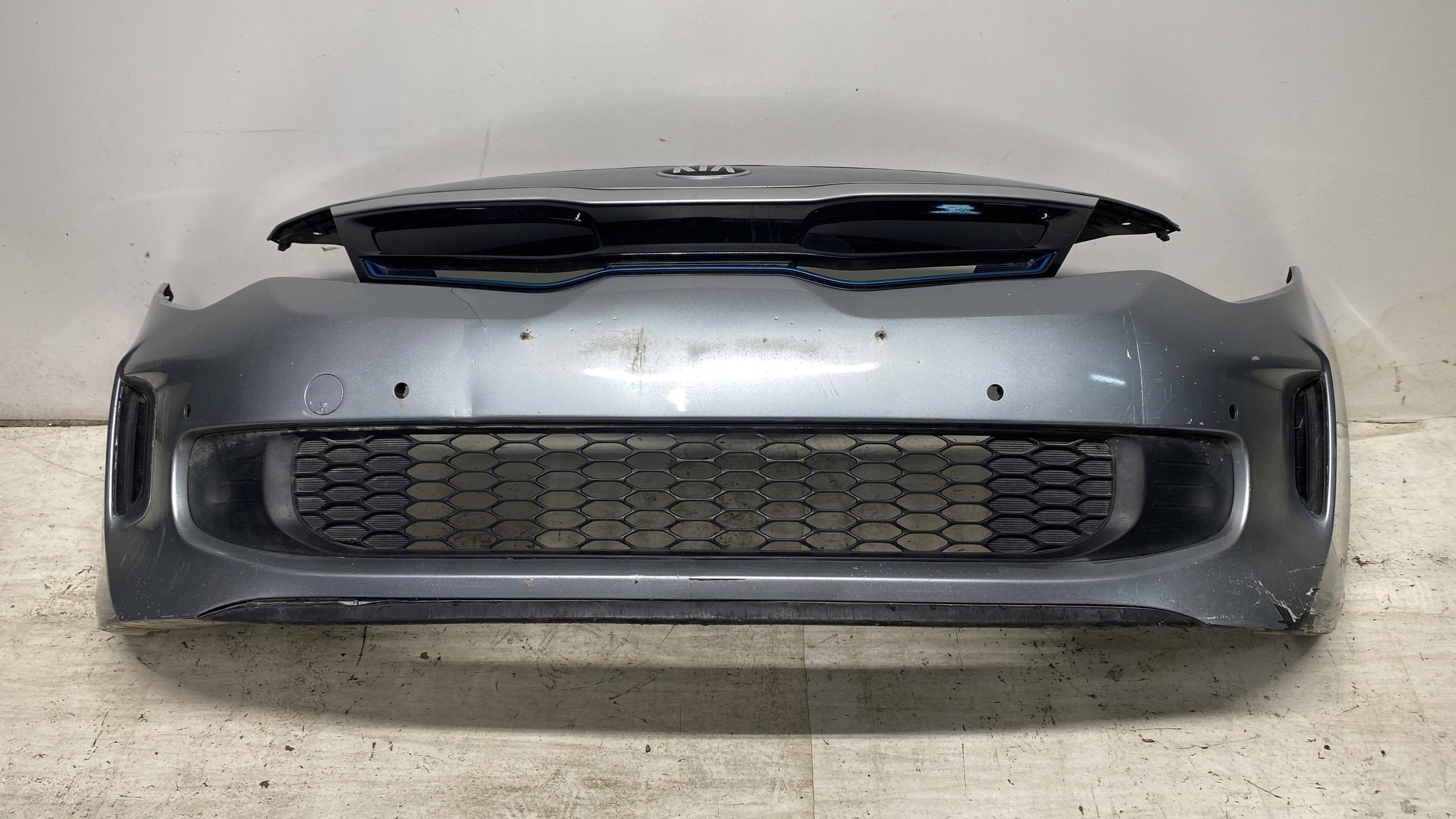 KIA OPTIMA IV spoiler-IN HYBRYDA bumper front front grill 15-17