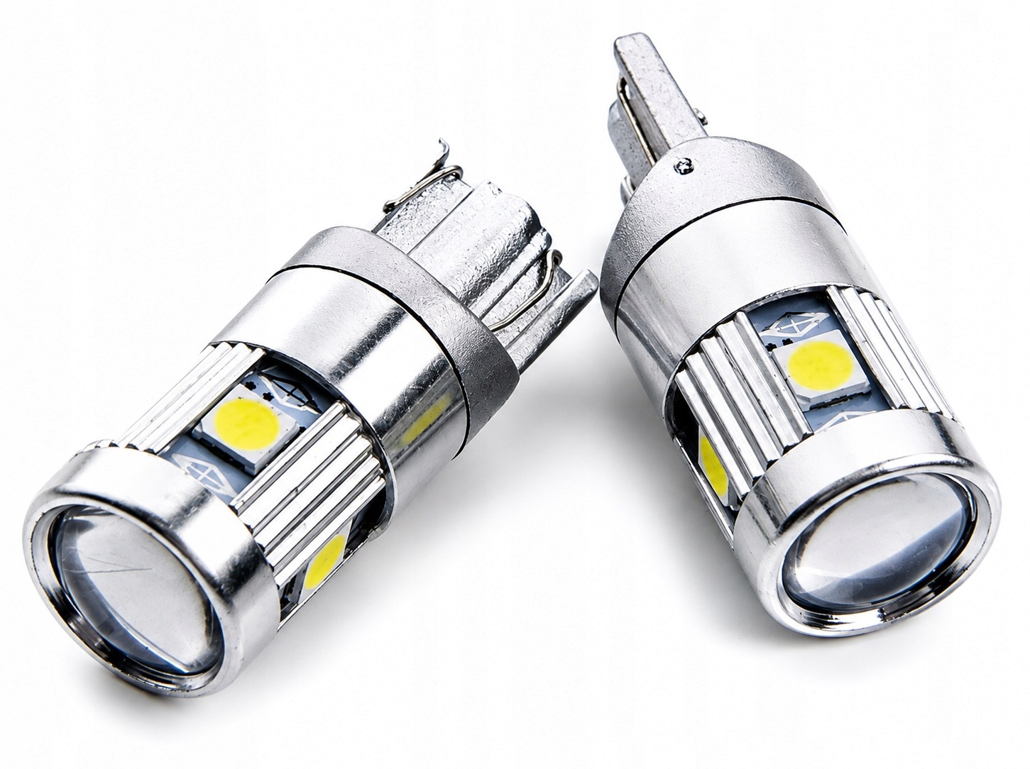 2x Żarówka W5W 5 Smd 3030 Canbus 6000K biała Einparts