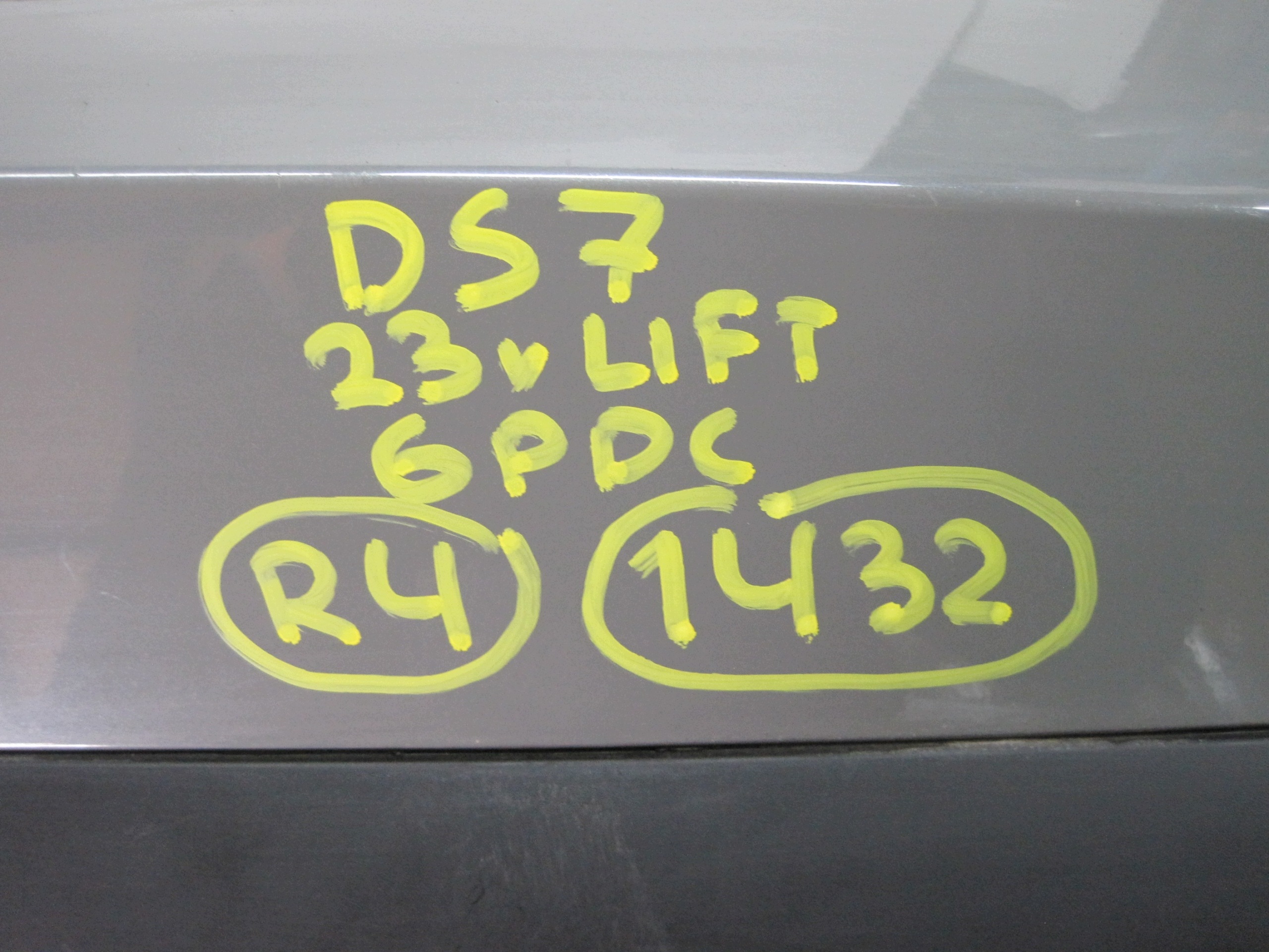 bumper rear part rear CITROEN DS7 6 PDC 23R LIFT