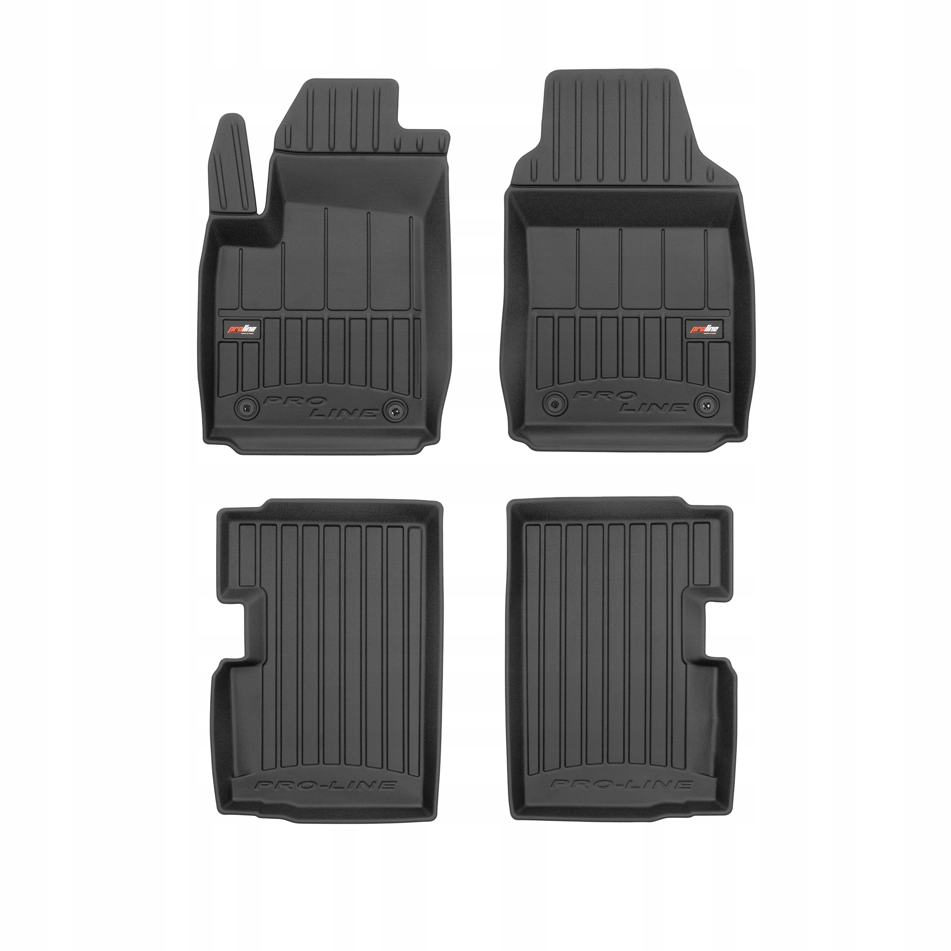 

Dywaniki gumowe 3D do Fiat 500 od 2007