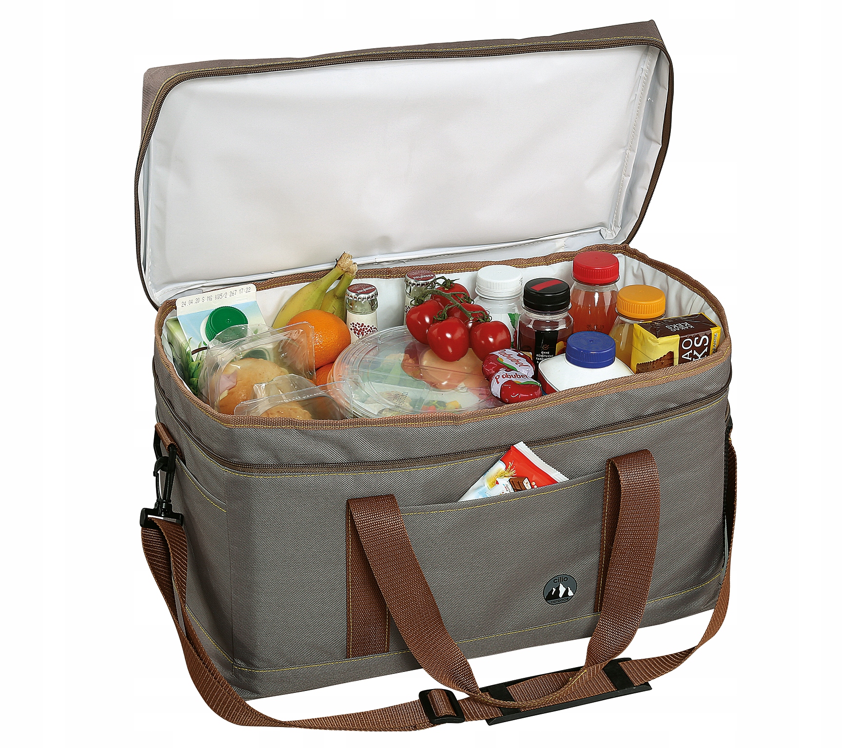 Taška Cilio Mare piknikový koš 25L šedá