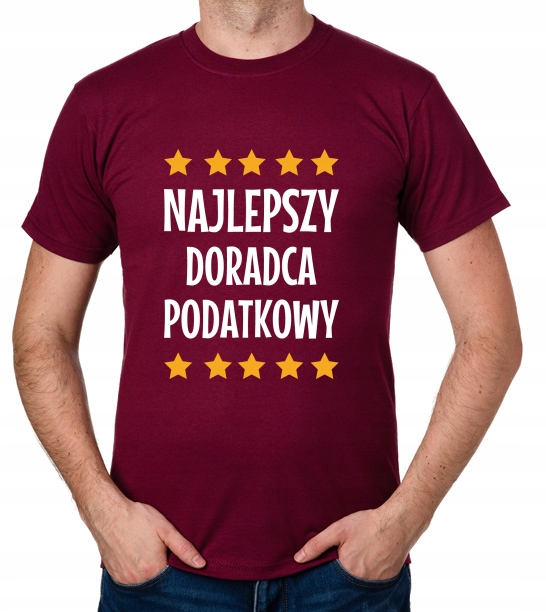 

koszulka Najlepszy Doradca Podatkowy prezent