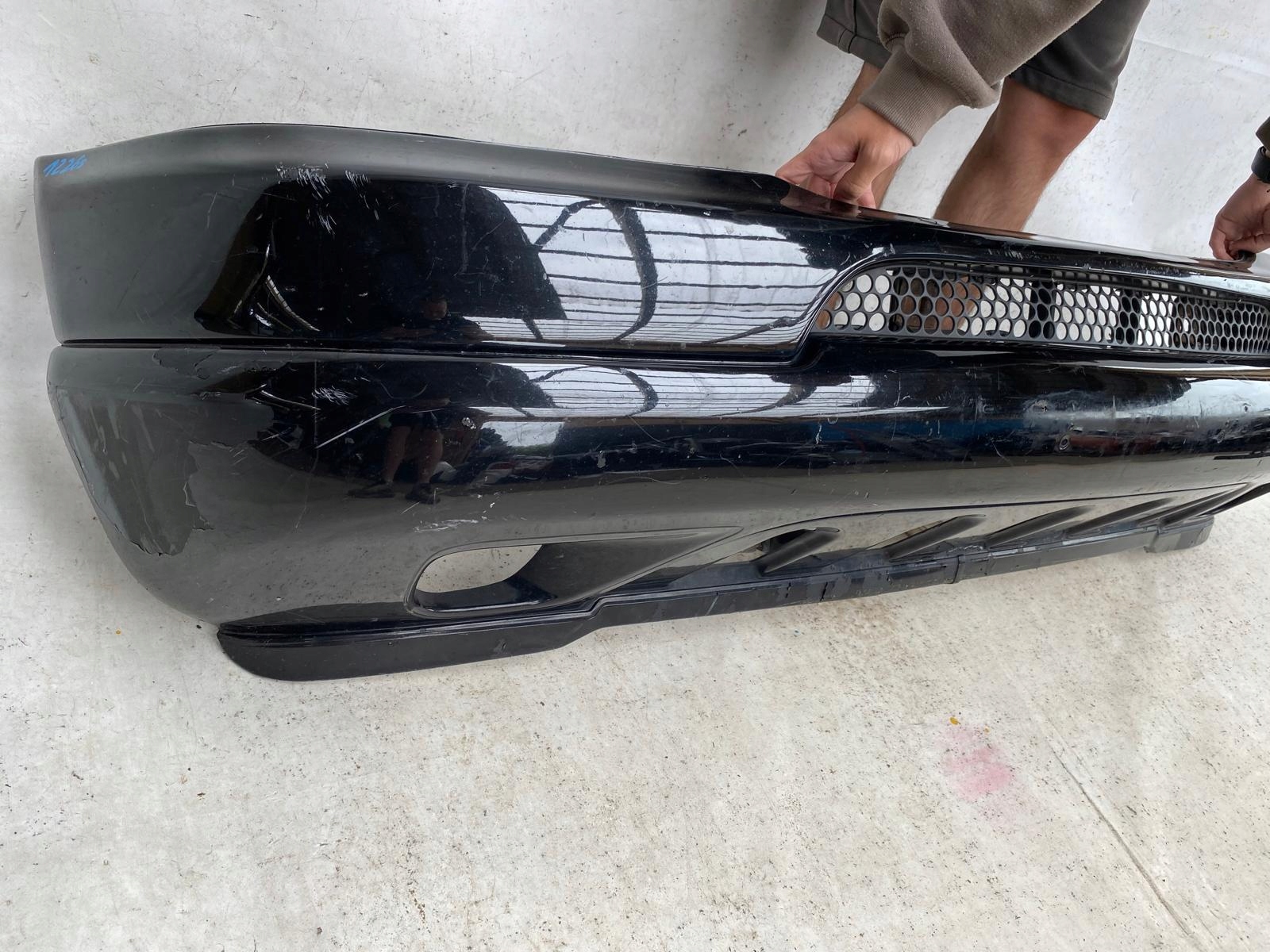 MERCEDES ML W163 97-01 bumper front front replacement