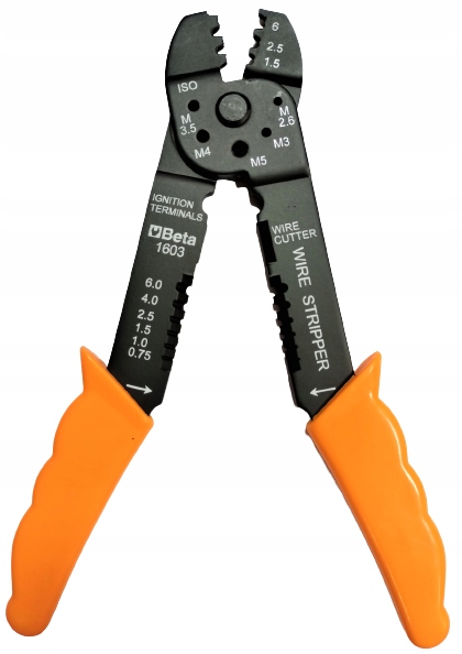 Szczypce zaciskania końcówek kablowych Beta 1603 Marka inna