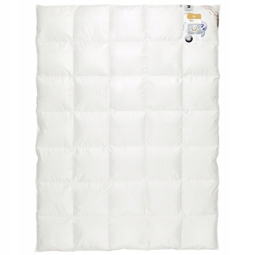 Páperová prikrývka Celoročná 200x200 Silver krémová