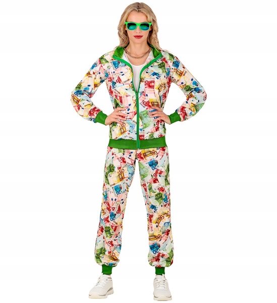 Kostým Teplákovka Euro Dresiarz Disco Party 80. Léta XXL