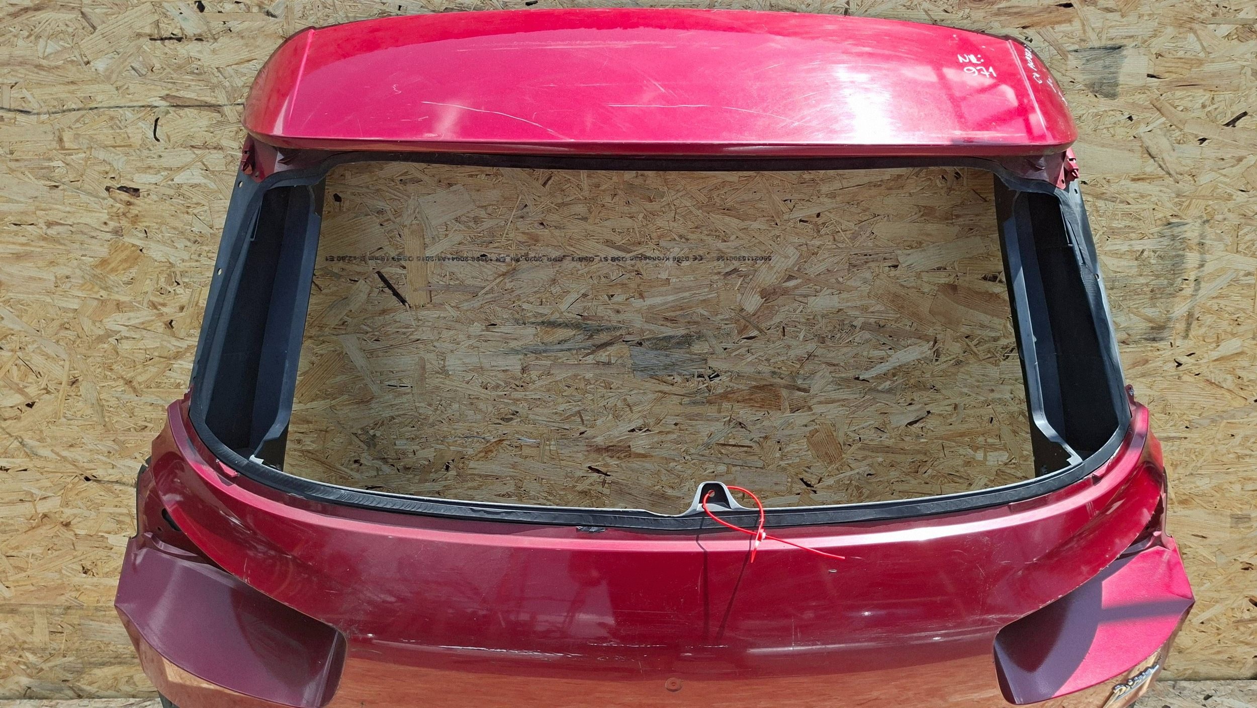trunk door boot CITROEN C4 PICASSO II 2013