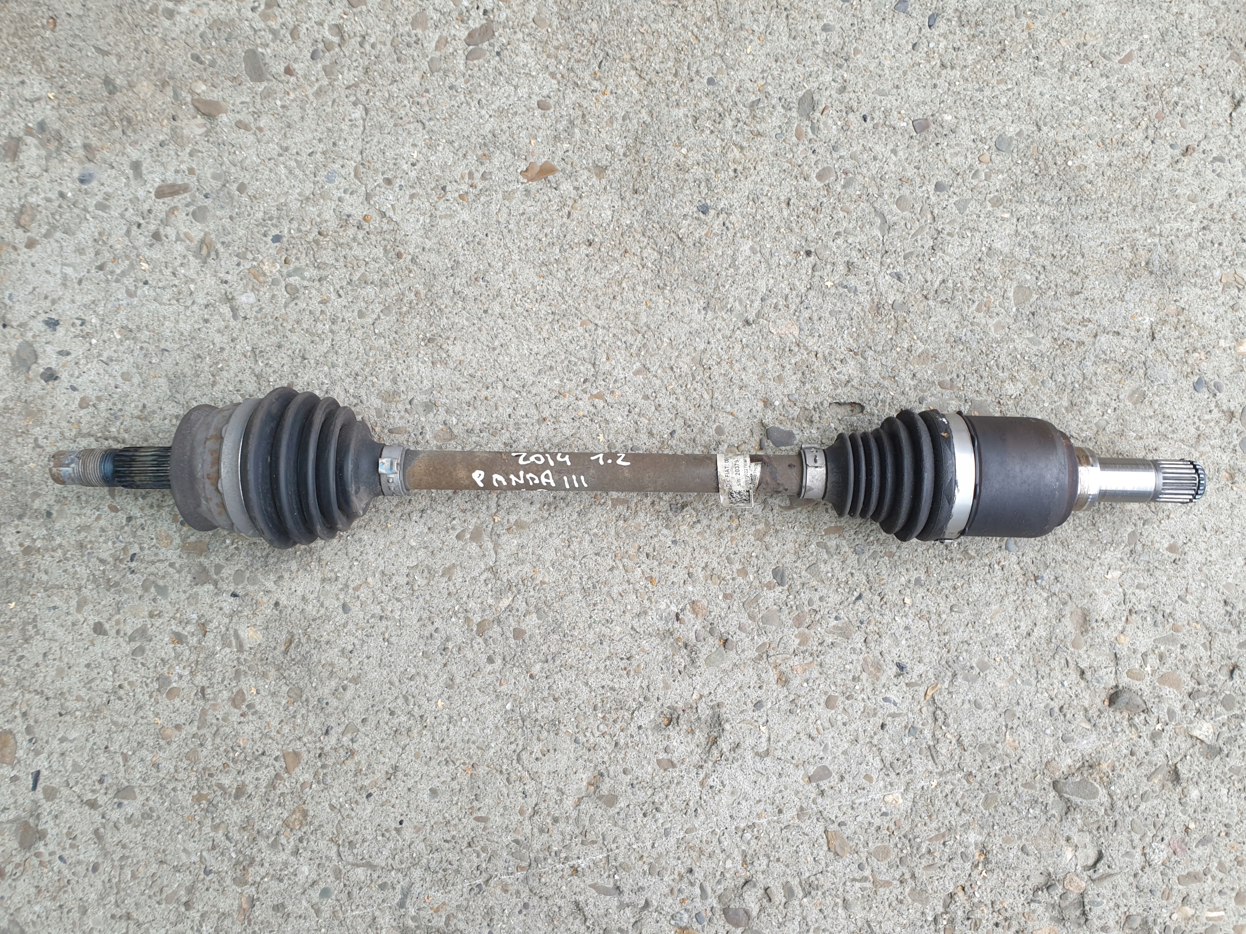 semi-axis left FIAT PANDA III 3 2012- 00519022780