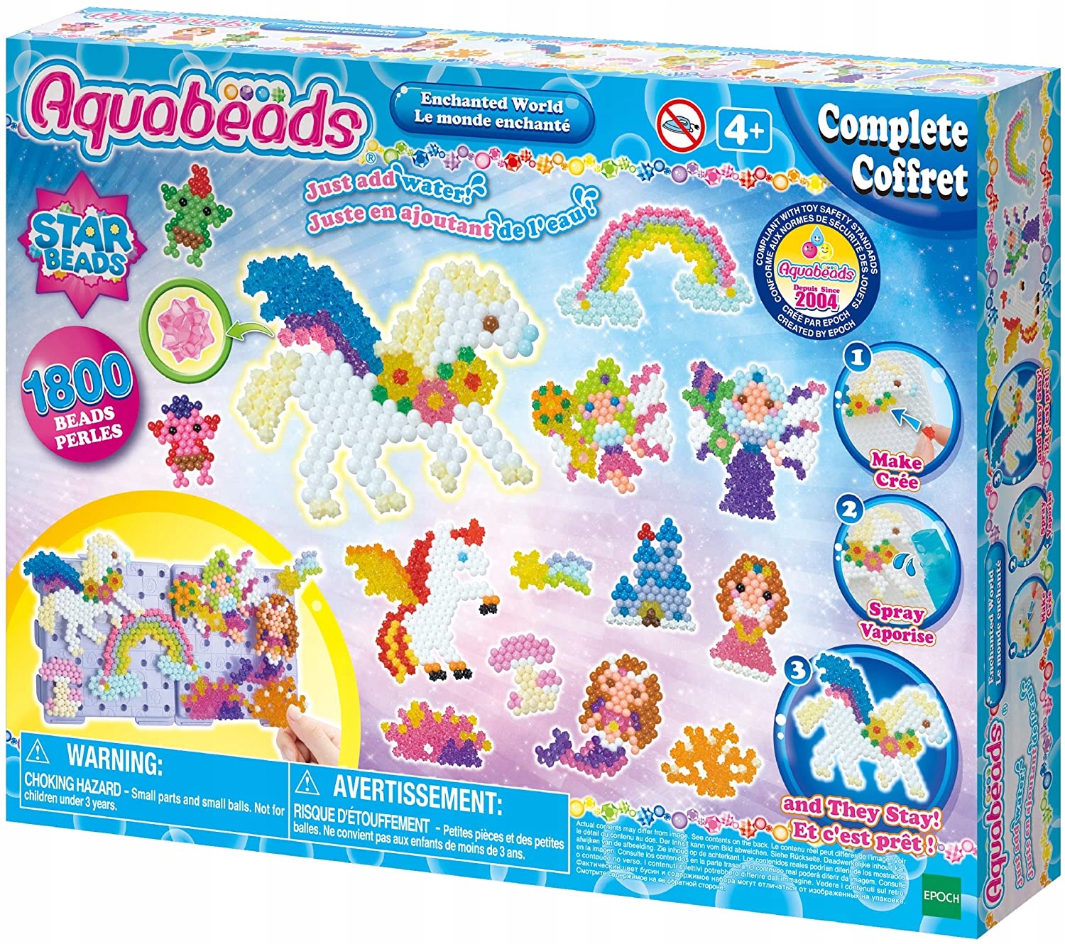 

Gwiazdki Zaczarowany Świat Aquabeads 31837