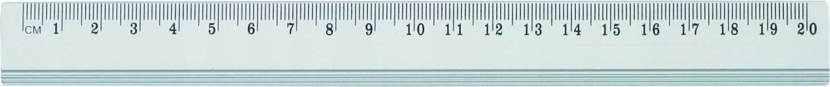 LINIJKA ALUMINIOWA ALUMINIUM GRAND 20cm