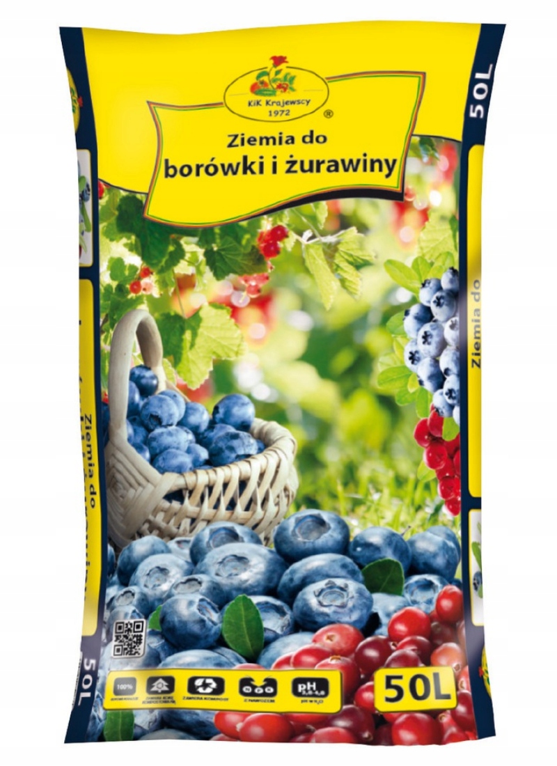 

Ziemia Do Borówki i Żurawiny 50 L