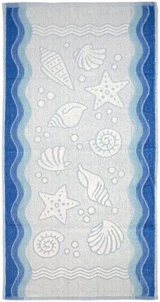 

Ręcznik Flora Ocean bawełna 40x60 niebieski