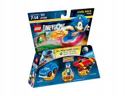 Lego Dimensions 71244 Sonic The Hedgehog Level Pack Sonik Speedster Tornado