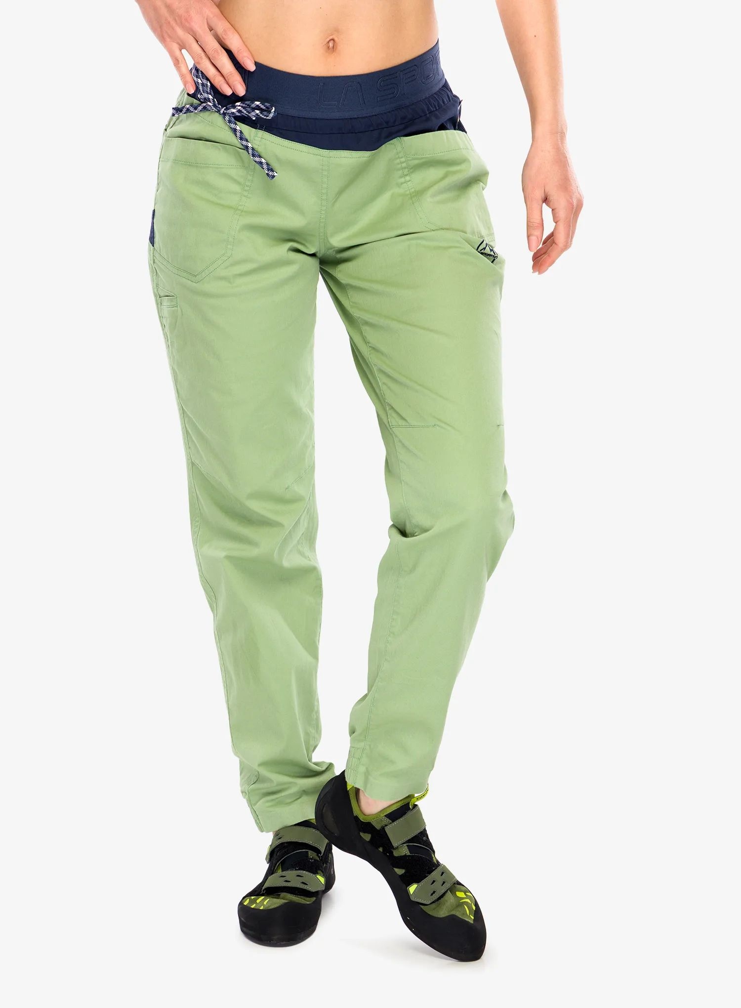 Dámské lezecké kalhoty La Sportiva Tundra Pant aspen green/night